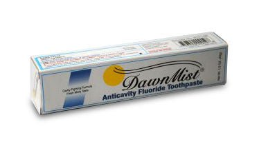 DawnMist Toothpaste, Mint Flavor, 1.5-ounce Tube (Case of 144)