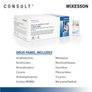 McKesson Consult 12-Drug Panel with Adulterants Drugs of Abuse Test Kit (Case of 500)