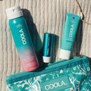 Suncare Travel Kit COOLA SPF 30 / SPF 50 Spray / Lotion / Balm Pouch 