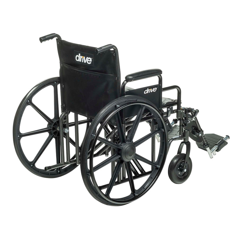drive Sentra EC HD Bariatric Wheelchair, 20-Inch Seat Width (Each)