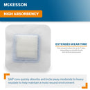 Super Absorbent Charcoal Dressing McKesson Square 4 X 4 Inch With Border Sterile (Case of 240)