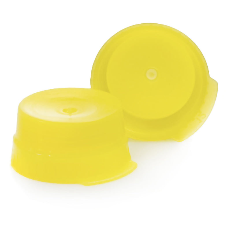 McKesson Yellow Tube Closure, 16 mm (Bag of 1000)
