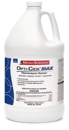 DISINFECTANT OPTICIDE MAX1 GAL 4/CS