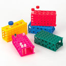 RACK TUBE 4-WAY PP LINKTUFFBLOK BLU 5/PK