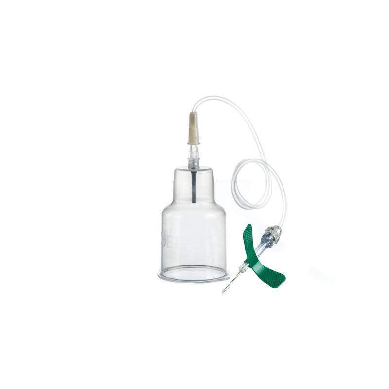 Vacuette Blood Collection Set with Holder 21 Gauge 3/4 Inch Needle Length Safety Needle 12 Inch Tubing Sterile 