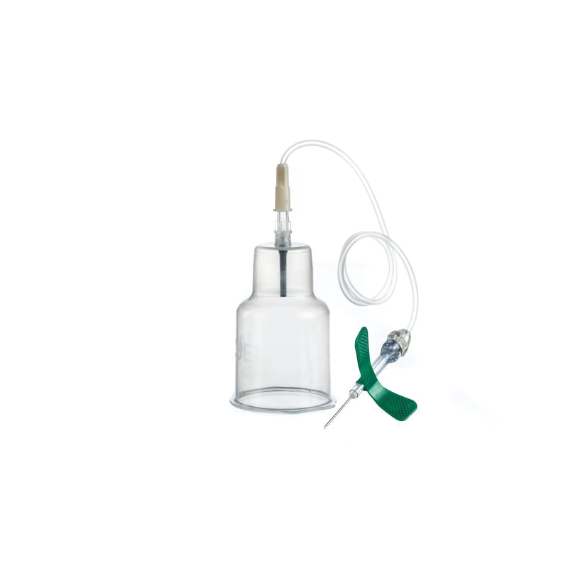 Vacuette Blood Collection Set with Holder 21 Gauge 3/4 Inch Needle Length Safety Needle 12 Inch Tubing Sterile (Case of 240)
