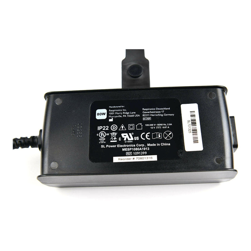 CPAP Power Supply CPAP Power Solutions Respironics Philips Respironics 60 Series CPAP or BiPAP machine 80W 