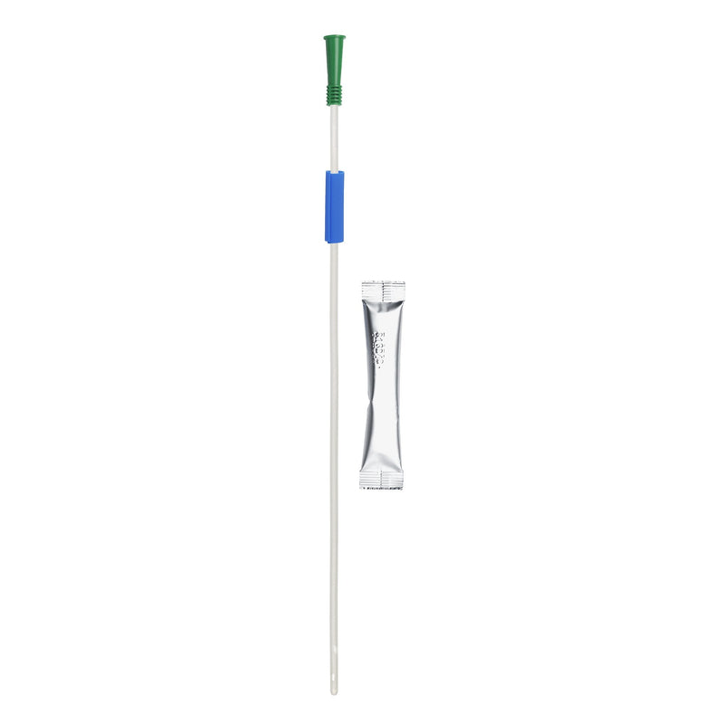 Intermittent Catheter Tray Simpro Male 14 Fr. Without Balloon Hydrophilic Coated PVC 