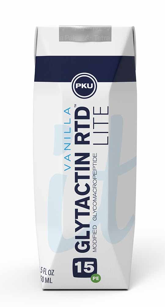 Oral Supplement Glytactin RTD LITE Vanilla Flavor Liquid 8.5 oz. Carton (Case of 30 Packs)