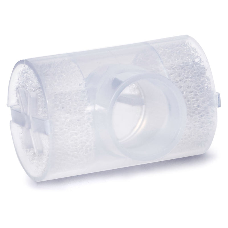 Heat and Moisture Exchanger-Trach McKesson ≤25 mg H₂O/L @ VT 1000 mL 1.0 cm H₂O @ 30 LPM T-Style