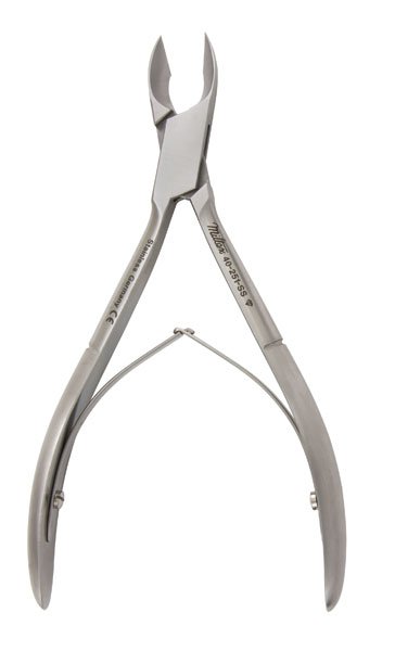 Tissue / Cuticle Nipper McKesson Convex Jaw 9.6 mm Tip X 5 Inch Length Stainless Steel 