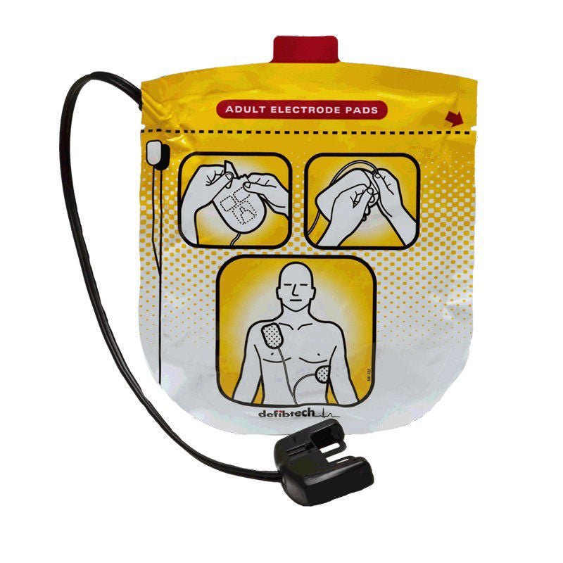 AED Defibrillator Pad Defibtech Lifeline Adult 