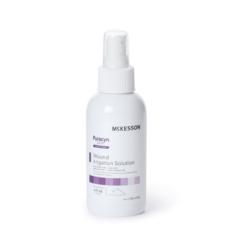 Wound Cleanser McKesson Puracyn Plus Professional 4 oz. Pump Bottle NonSterile Antimicrobial 
