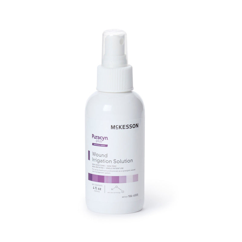Wound Cleanser McKesson Puracyn Plus Professional 4 oz. Pump Bottle NonSterile Antimicrobial (Case of 6 Items)