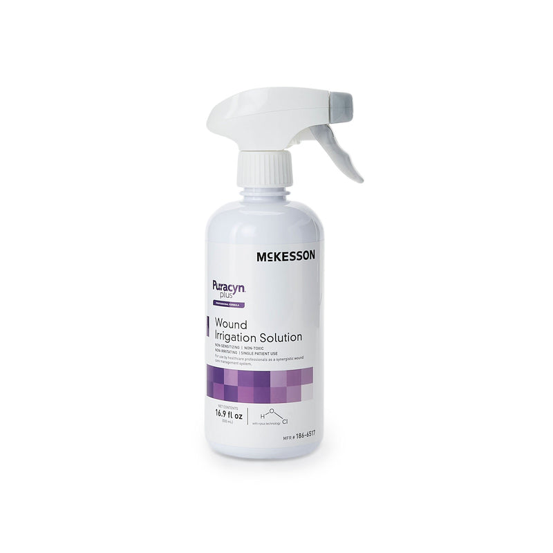 Wound Cleanser McKesson Puracyn Plus Professional 16.9 oz. Spray Bottle NonSterile Antimicrobial (Case of 6)