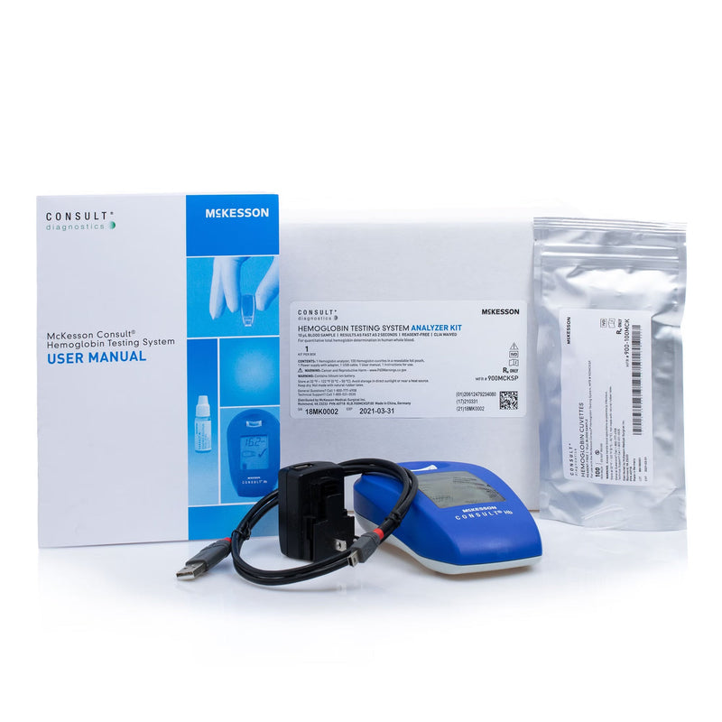 Hemoglobin Analyzer McKesson Consult Hb CLIA Waived 