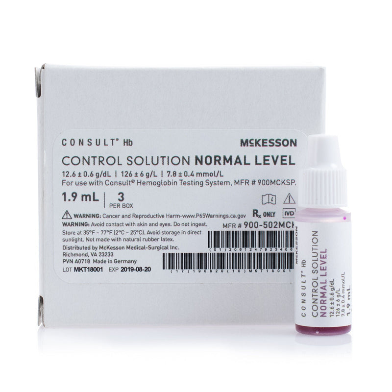 Control Consult Hb Hemoglobin Normal Level 3 X 1.9 mL