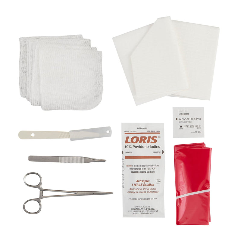 Incision and Drainage Procedure Kit McKesson 