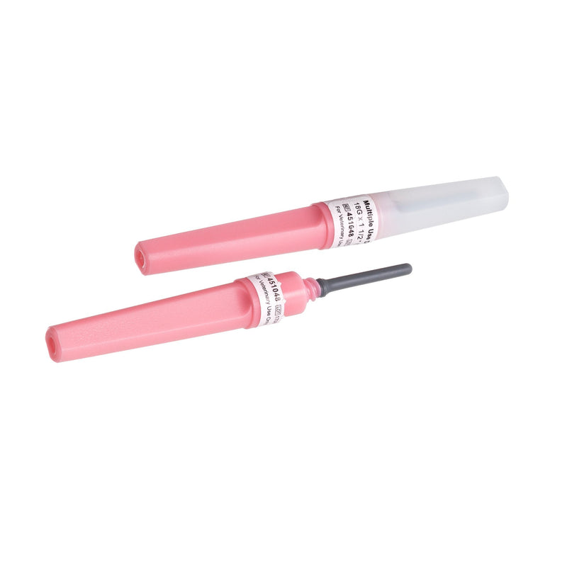 Vacuette Multi-Drawing Veterinary Blood Collection Needle 18 Gauge 1-1/2 Inch Needle Length Conventional Needle Without Tubing Sterile 