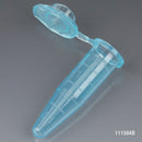 TUBE CENTRIFUGE 1.5ML PP SNAPCAP BLUE 500/BG