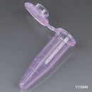 TUBE CENTRIFUGE 1.5ML PP SNAPCAP VIOLET 500/BG