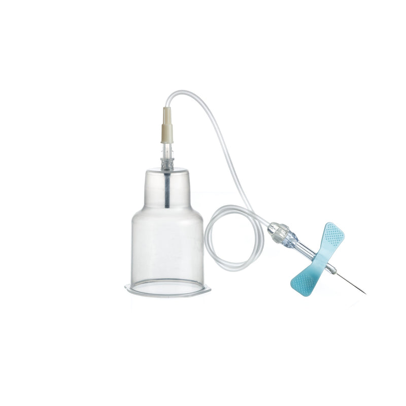 Vacuette Blood Collection Set with Holder 23 Gauge 3/4 Inch Needle Length Safety Needle 12 Inch Tubing Sterile 
