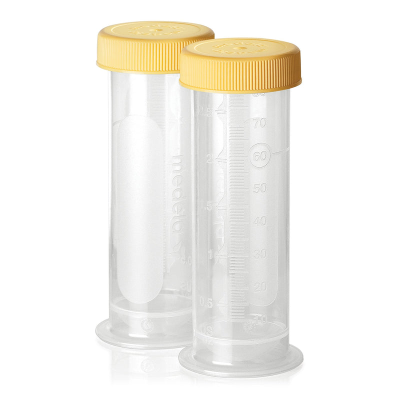 Breast Milk Storage Bottle 2.7 oz. Clear 