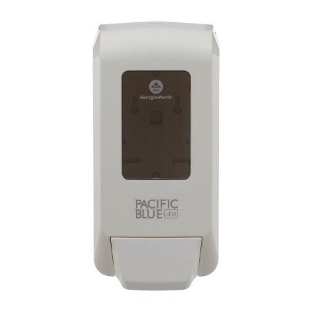 DISPENSER SOAP/SANITIZER WHT5.6INX4.4INX11.5IN (DROP)