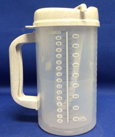 MUG INSULATED W/STRAW 32OZTRANSLUCENT GRAY LID 50/CS