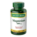 Nature's Bounty Magnesium 400 mg Mineral Supplement Rapid Release Softgels (Bottle of 75)