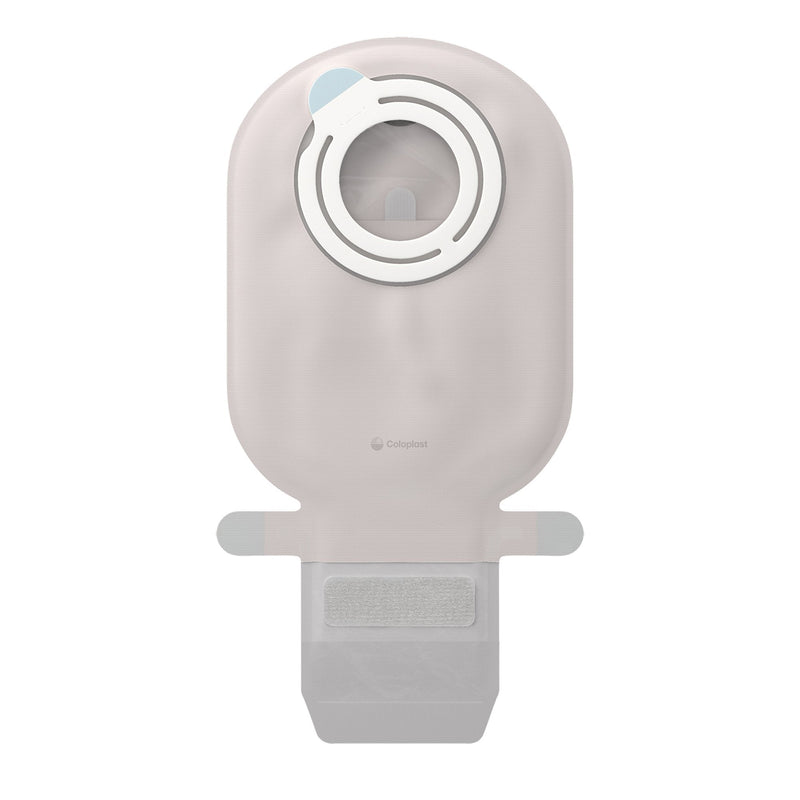 Ostomy Pouch SenSura Mio Kids Flex Two-Piece System 6-3/4 Inch Length, Midi Star Shaped, Pre-Cut 27 mm Stoma Drainable 