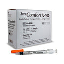 SYRINGE HARM REDUCTION28GX1/2INX1ML 100/BX 30BX/CS