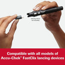 Accu-Chek FastClix Lancet, 30 Gauge, Preloaded Safety Drum, Track System (Case of 1224)