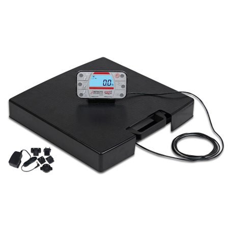 SCALE FLOOR PORTABL APEX W/ROMOTE INDICTR+AC ADPTR (DROP)