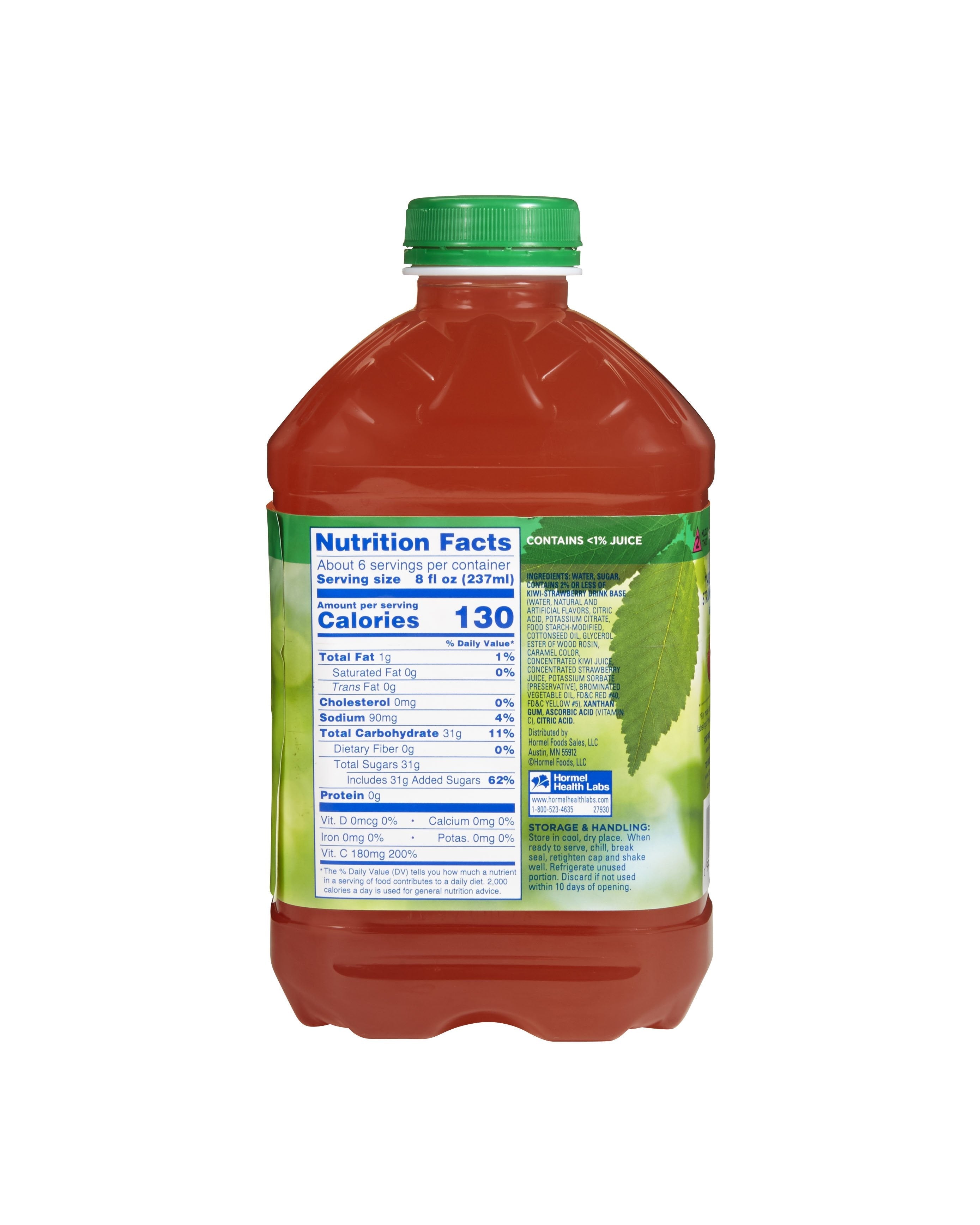 Lyons Magnus LLC Thick & Easy Clear Nectar Consistency Kiwi Strawberry Thickened Beverage (6/CS) 