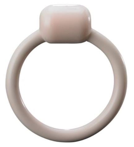 Pessary Milex Incontinence Ring / Flexible Size 0 Silicone / Metal 