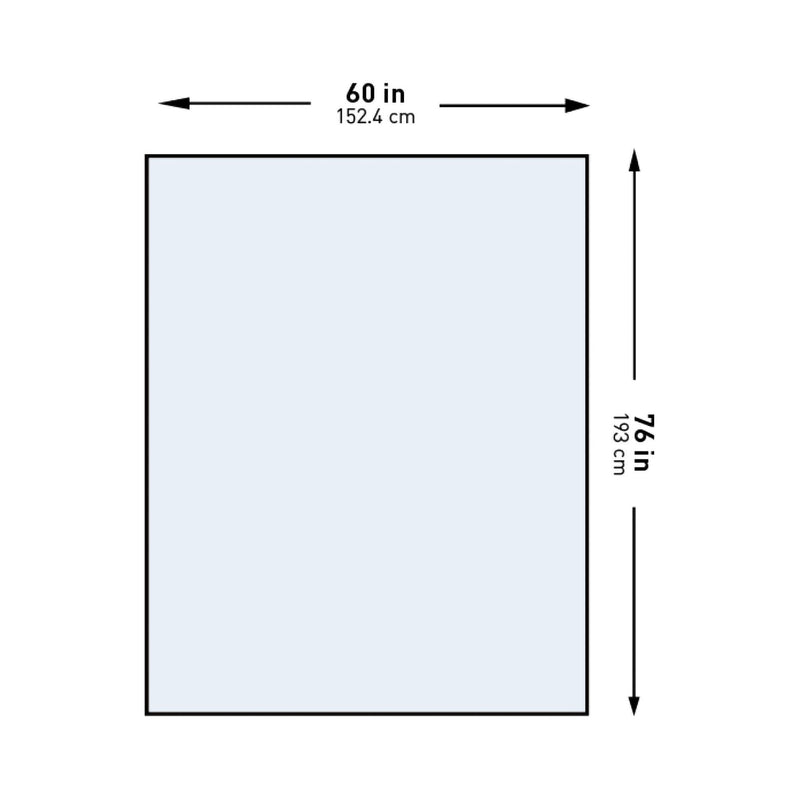 General Purpose Drape McKesson Large Reverse Fold Drape Sheet 60 W X 76 L Inch Sterile (Case of 20 Packs)