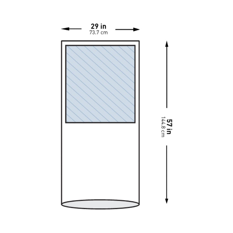 Mayo Stand Cover McKesson 29.5 X 57 Inch For Mayo Stand (Case of 30)