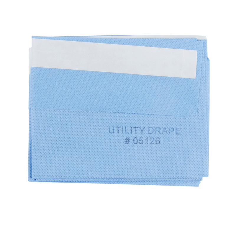 General Purpose Drape McKesson Utility Drape with Tape 15 W X 26 L Inch Sterile (Case of 100)