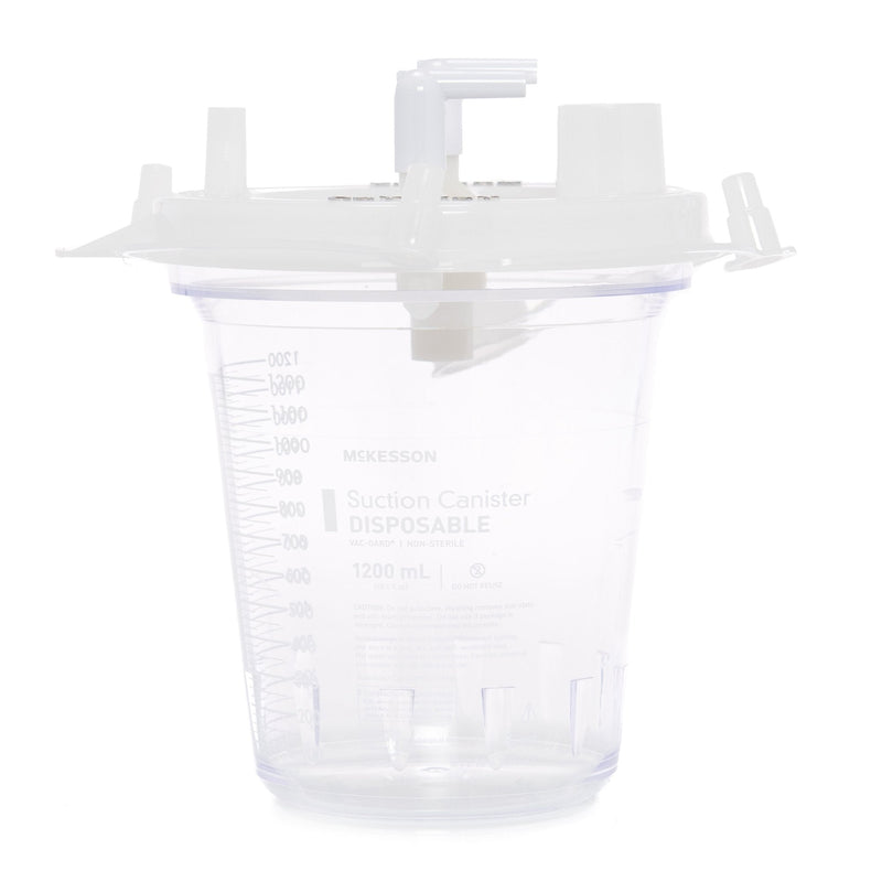 Suction Canister McKesson 1200 mL Pour Lid 