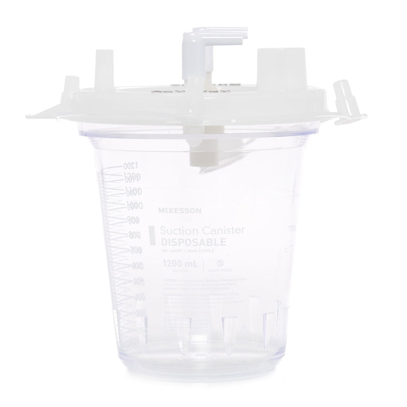 Suction Canister McKesson 1200 mL Pour Lid (Case of 32)