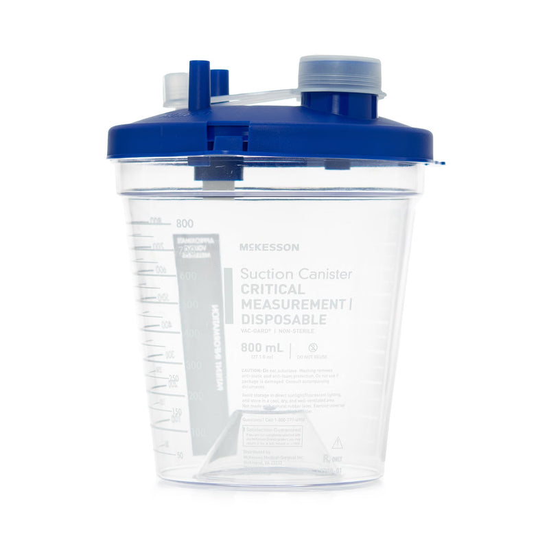 Suction Canister McKesson 800 mL Pour Lid (Case)