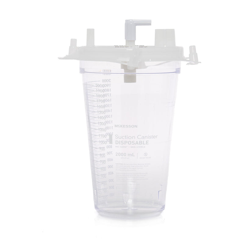Suction Canister McKesson 2000 mL Pour Lid (Case of 24)