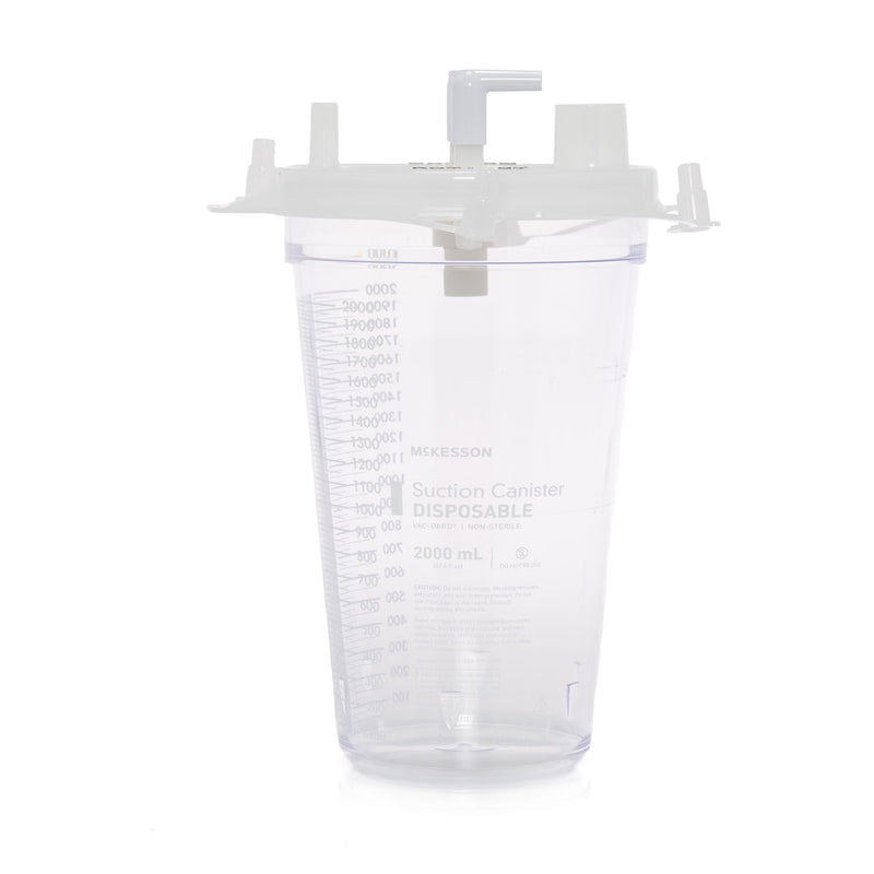 Suction Canister McKesson 2000 mL Pour Lid (Case of 24)