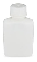 BOTTLE WIDE MOUTH RECTANGULARHDPE 125ML 12/BG