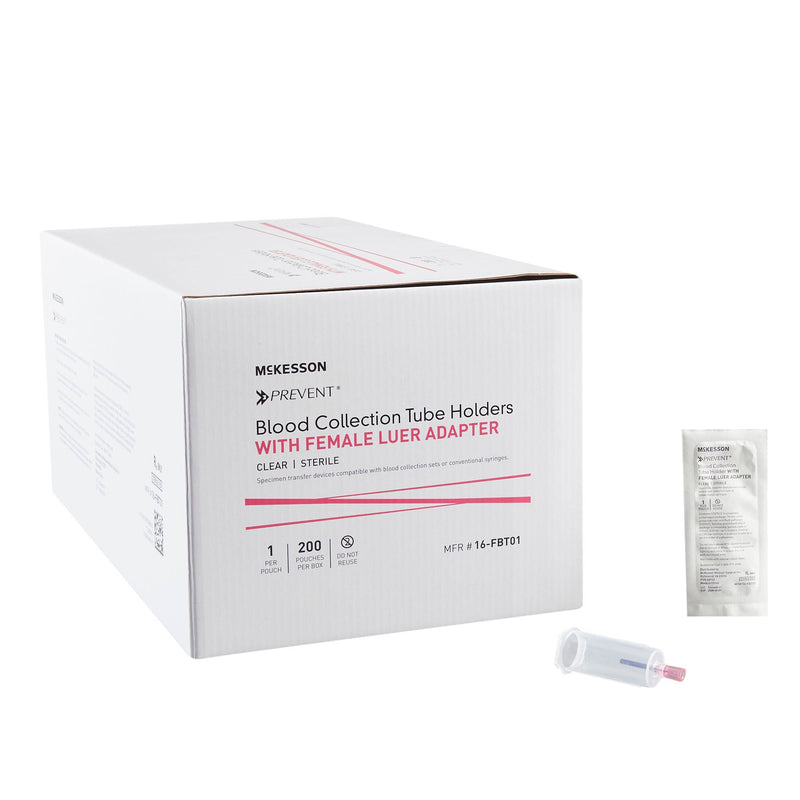 Blood Transfer Device with Female Luer Adapter McKesson For the Needleless Transfer of Blood (Case of 800)