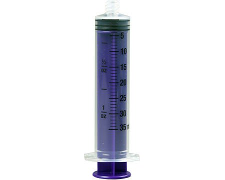 Enteral / Oral Syringe Vesco 35 mL Enfit Tip Without Safety (Case of 400)