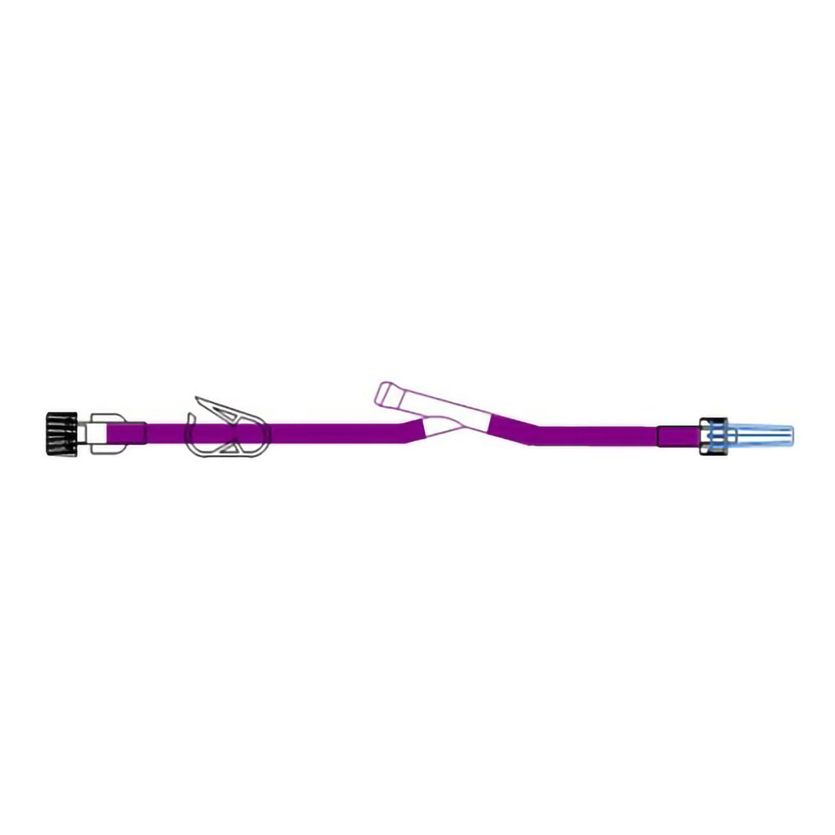 IV Extension Set McKesson Small Bore 7 Inch Tubing Without Filter Sterile (Case of 50)
