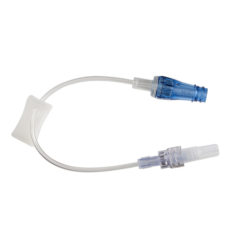 IV Extension Set McKesson Needle-Free Port Small Bore 7 Inch Tubing Without Filter Sterile 