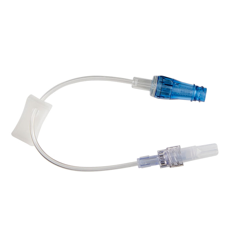 IV Extension Set McKesson Needle-Free Port Small Bore 7 Inch Tubing Without Filter Sterile